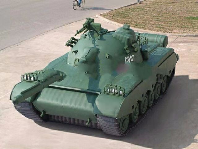 栾城军用充气坦克